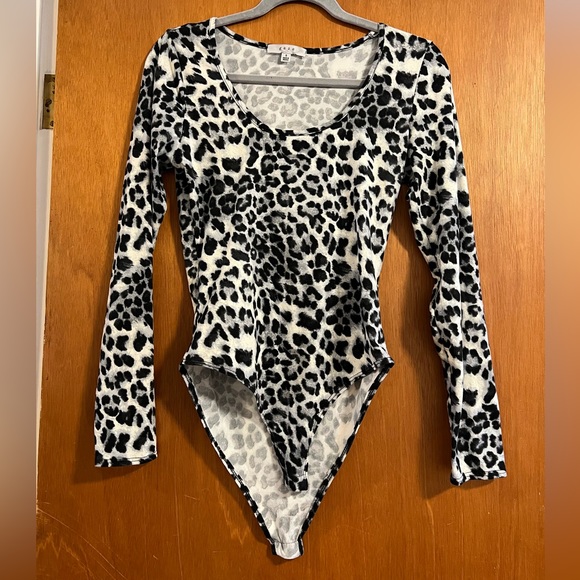 gaze | Tops | Animal Print Bodysuit | Poshmark